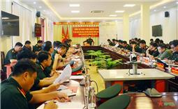 Trung tướng Nguyễn Doãn Anh kiểm tra công tác sẵn sàng chiến đấu tại Bộ CHQS và Bộ đội Biên phòng tỉnh Lạng Sơn